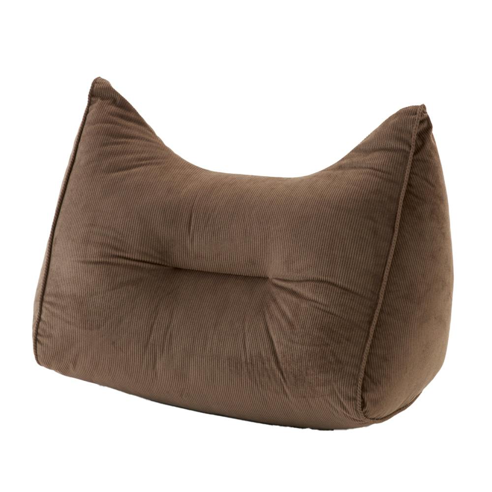 三角クッションBIG ブラウン | クッション 通販 | ホームセンターの