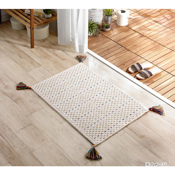 インド綿マット アインドット 50×80cm