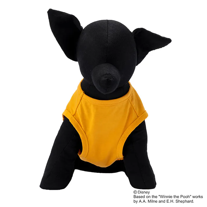 レトロカットソー くまのプーさん イエロー SDサイズ ペット服(犬の服)(販売終了)