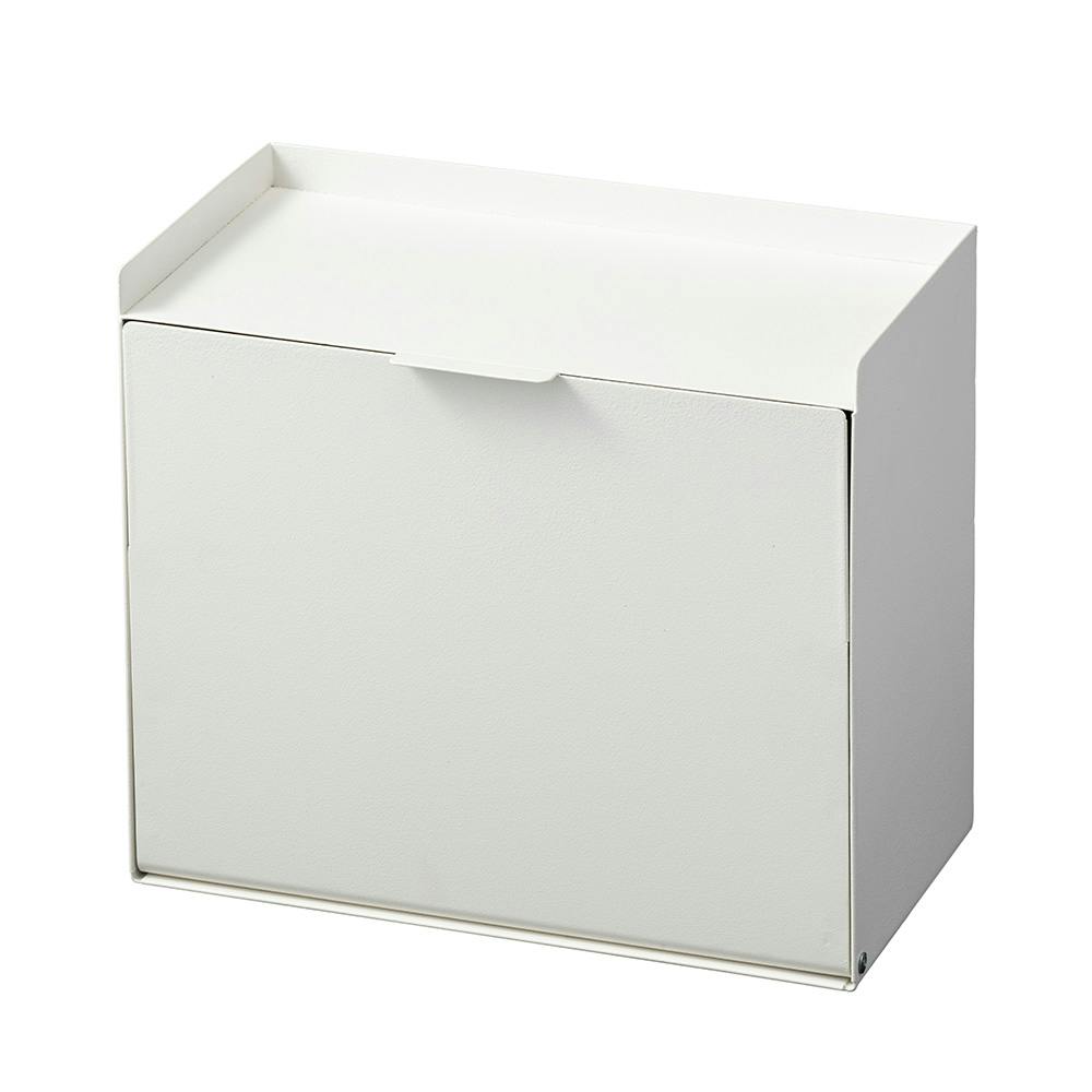 マグネット前開きBOX キュピタ ホワイト G28 | 隙間収納・空間収納 