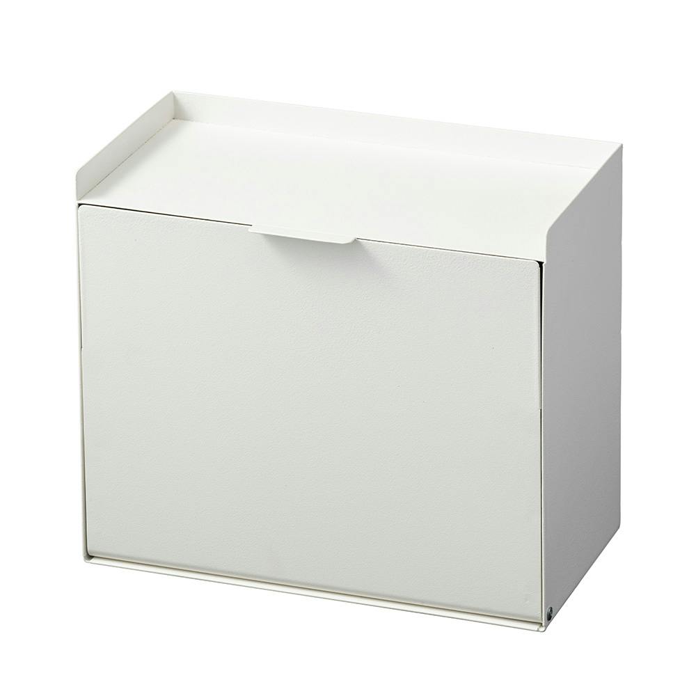 マグネット前開きBOX キュピタ ホワイト G28 | 隙間収納・空間収納