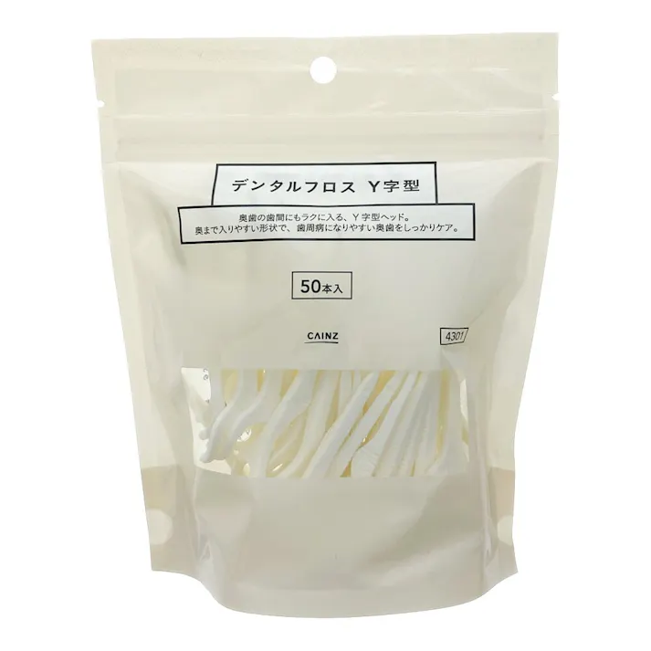 CAINZ デンタルフロス Y字型 50本入