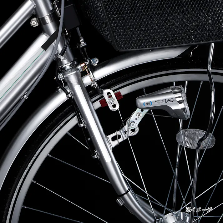 【自転車】キラクル Kilacle3 パンクしにくいV型軽快車 27インチ 外装6段 G6ALBK3 ブラック