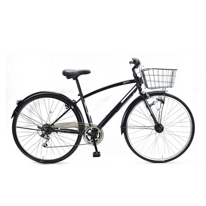【自転車】キラクル Kilacle3 パンクしにくいクロスバイク 27インチ 外装6段 G6ALBK3 ブラック
