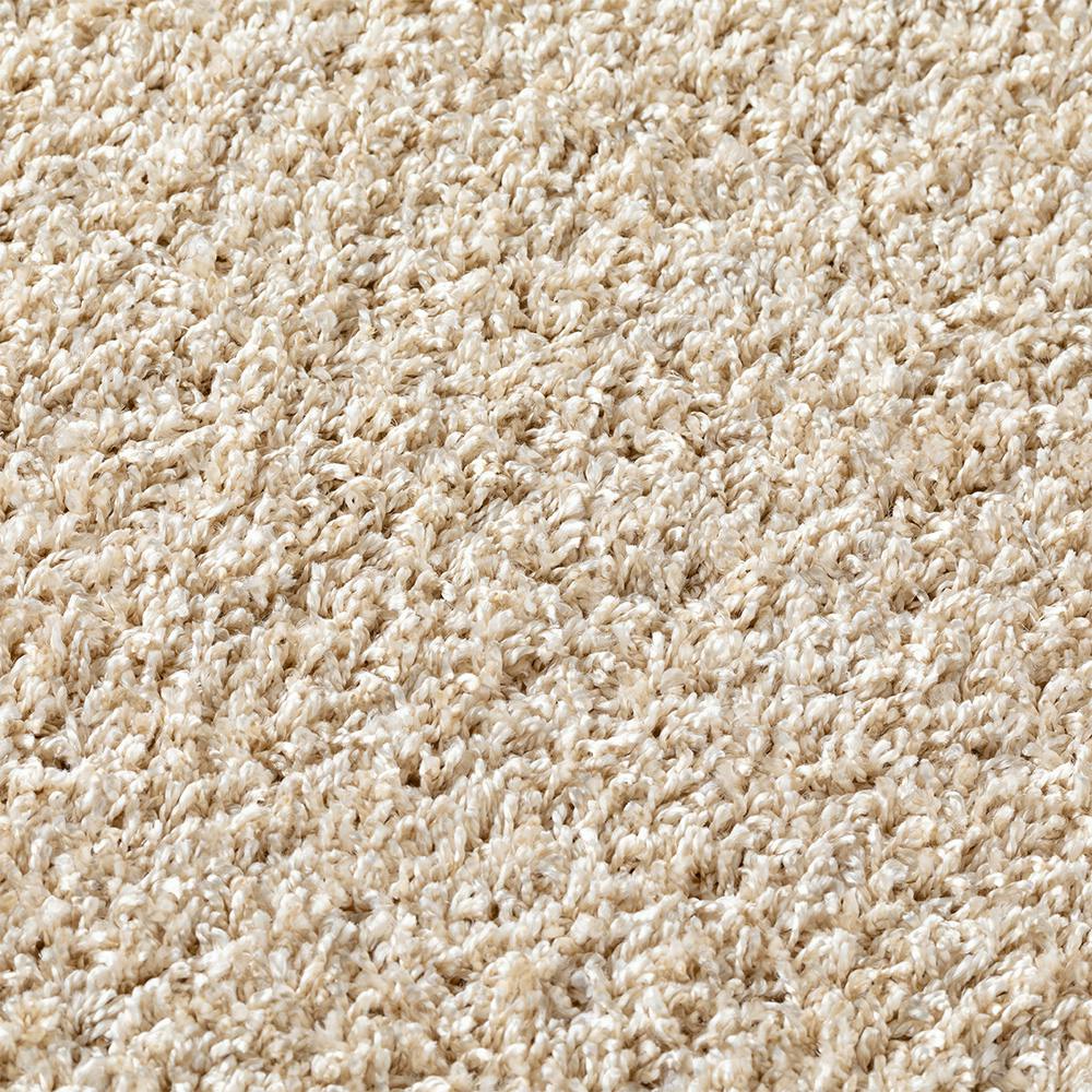 シャギータフトラグ アイボリー 185×185cm | ラグ・カーペット・マット