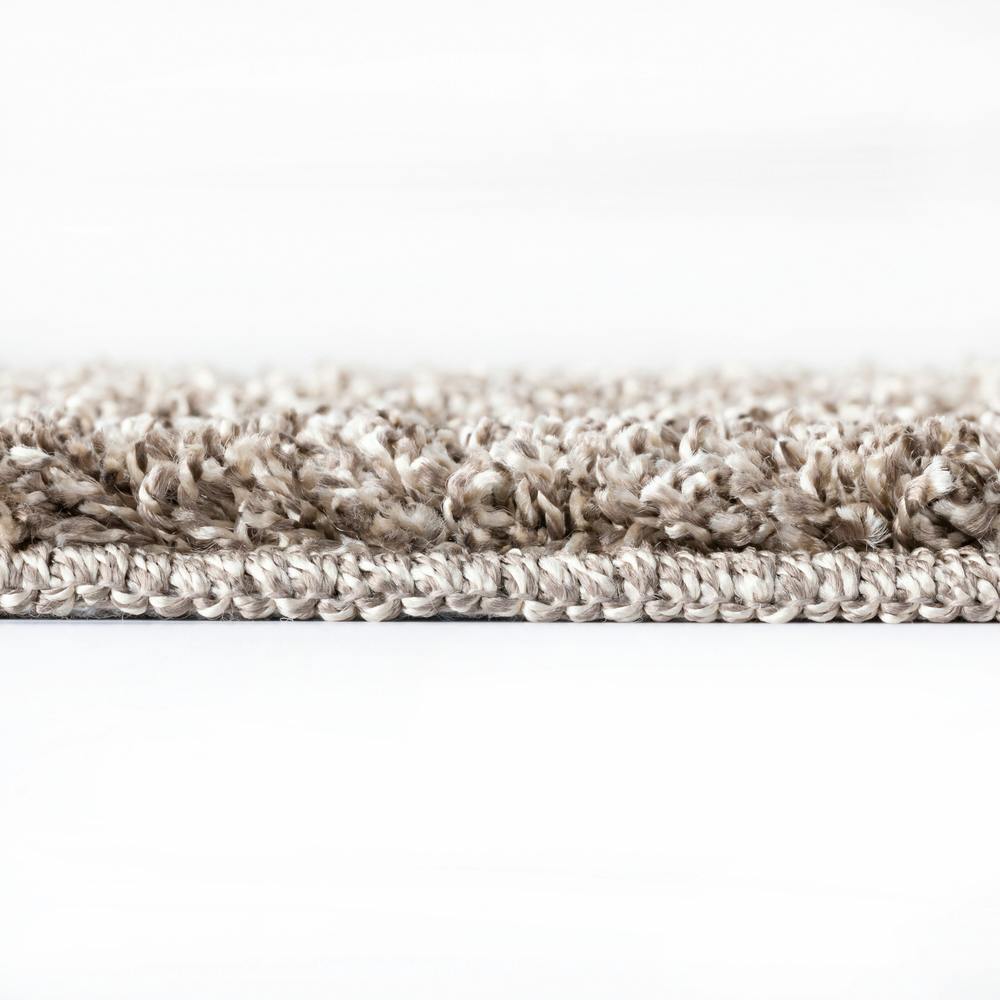 シャギータフトラグ モカ 185×185cm | ラグ・カーペット・マット