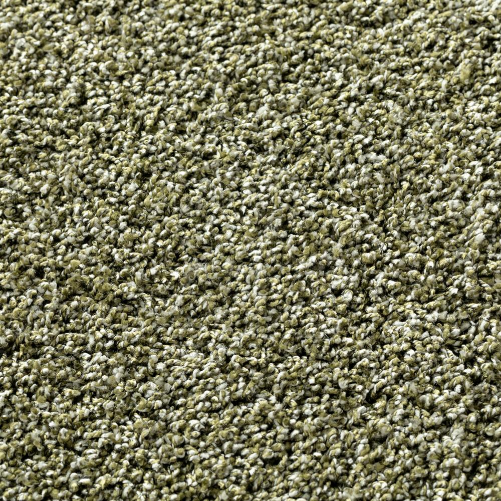 シャギータフトラグ グリーン 185×185cm | ラグ・カーペット・マット