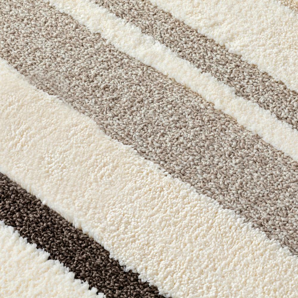 ソフトポリエステルタフトラグ アイボリー 130×185cm | ラグ