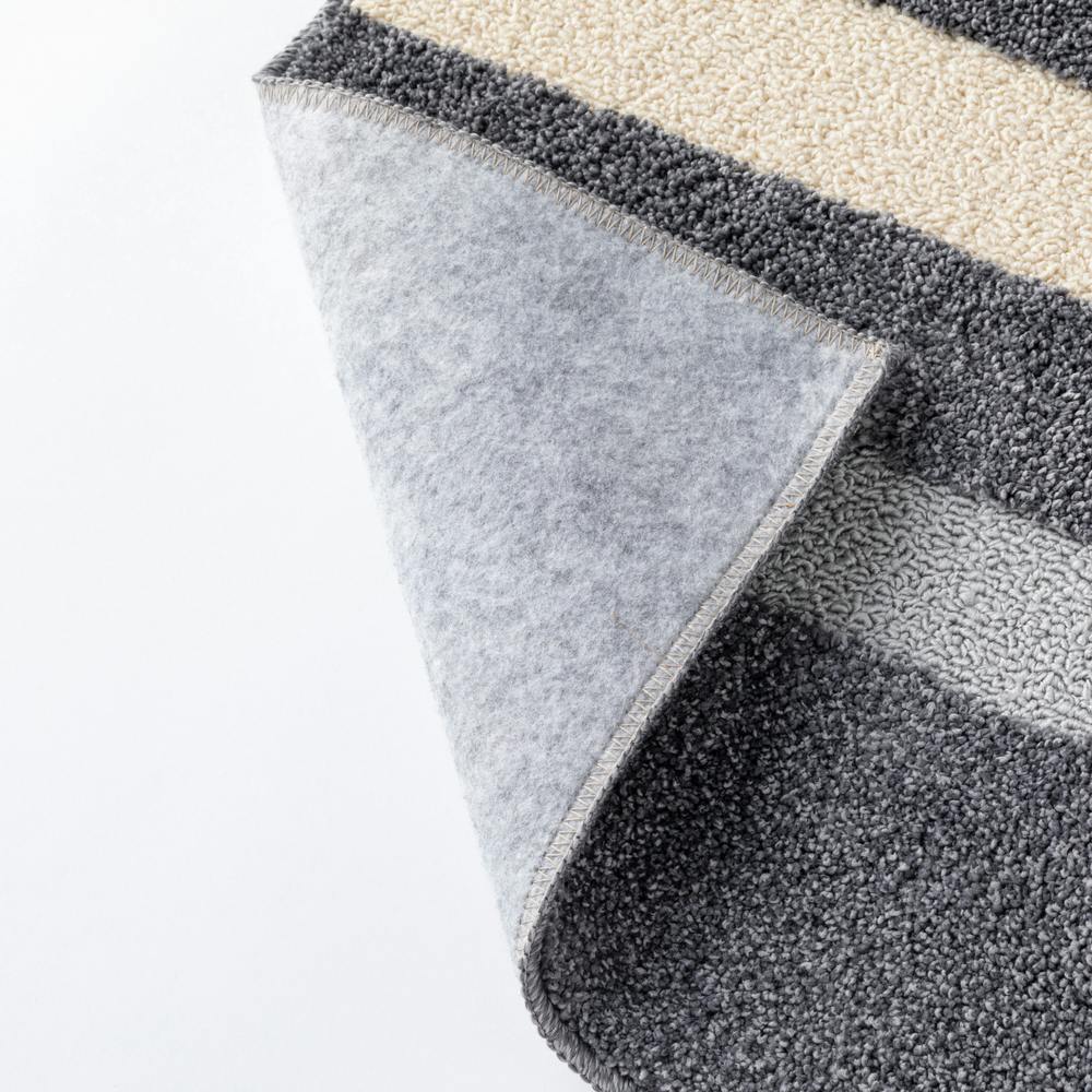 ソフトポリエステルタフトラグ グレー 130×185cm | ラグ