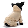 不快害虫から愛犬を守るペットスーツ ベージュ 2Lサイズ ペット服(犬の服)(販売終了)
