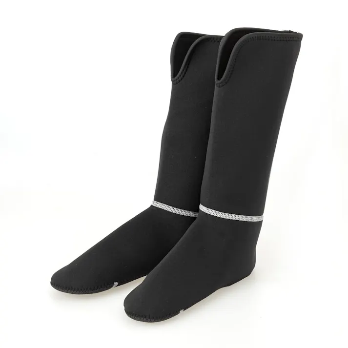 カインズ 防寒ロングインナーソックス M ブラック