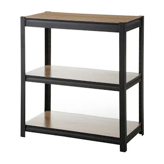 カインズ 連結できるスチールラックS 3段 ブラック 幅82cm 奥行42cm 高さ92cm(販売終了)