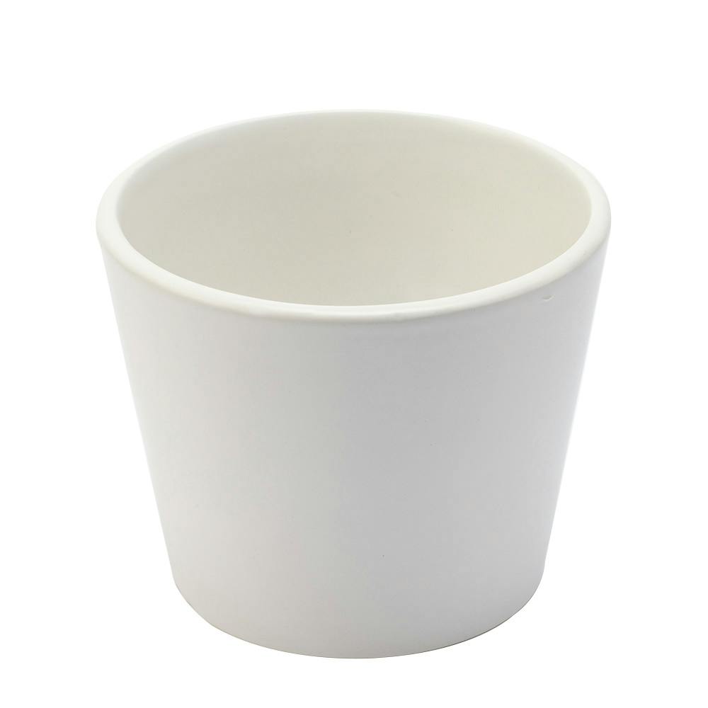 カインズ カラーポット 3.5号 ホワイト