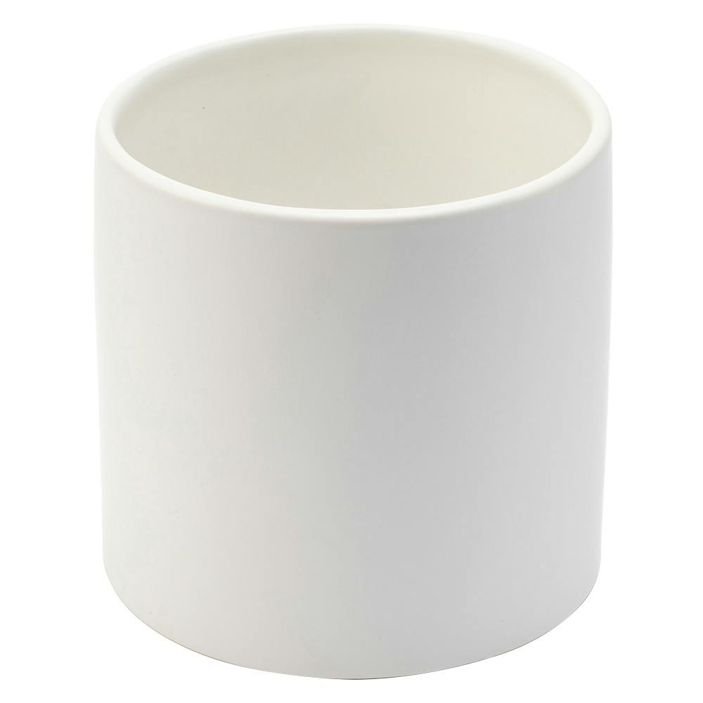 カインズ カラーポット 4.5号 ホワイト