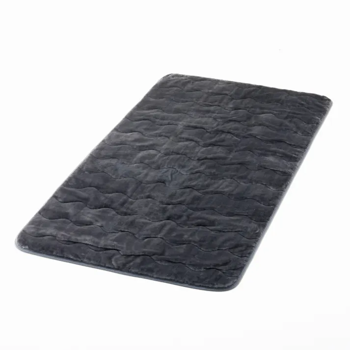 保温性のある敷パッド Pitapa ブラック ダブル 140×200cm(販売終了)