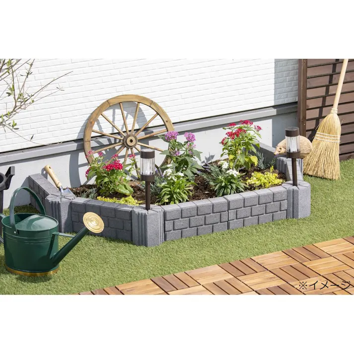 カインズ ソーラーライトスタンド グレー