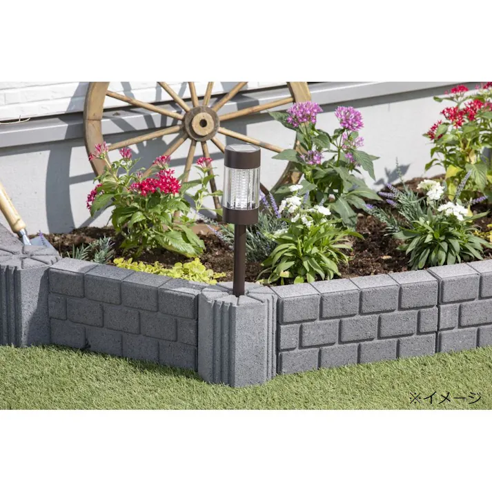 カインズ ソーラーライトスタンド グレー