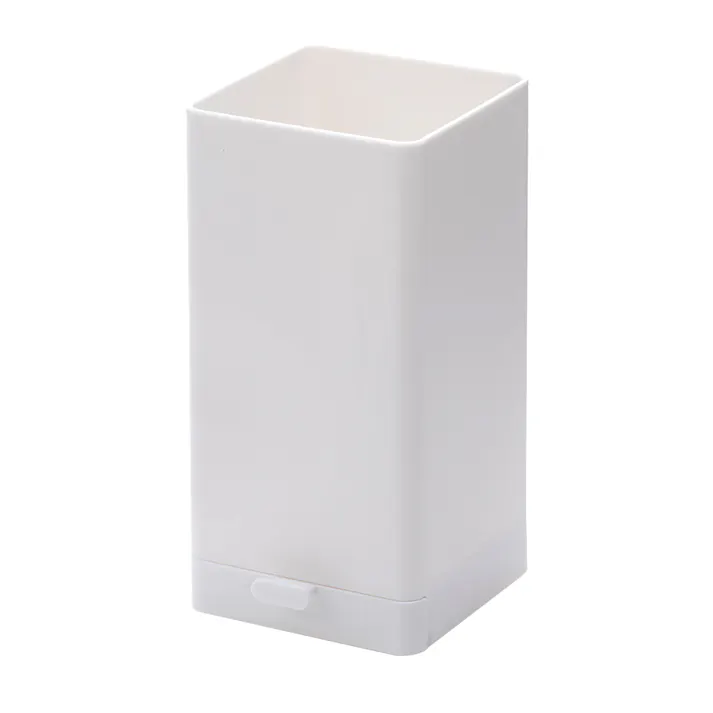 トレー付きキッチンツールスタンド ホワイト