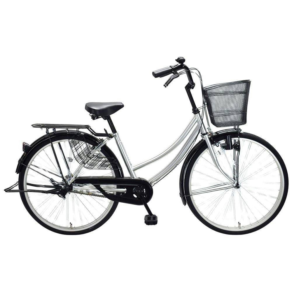 自転車】軽快車 CF23-WB261 26インチ ブラック | ファミリー