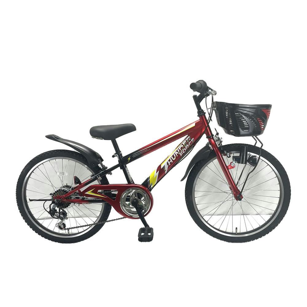自転車】ジュニアマウンテン サンダーフォース6 22インチ 外装6