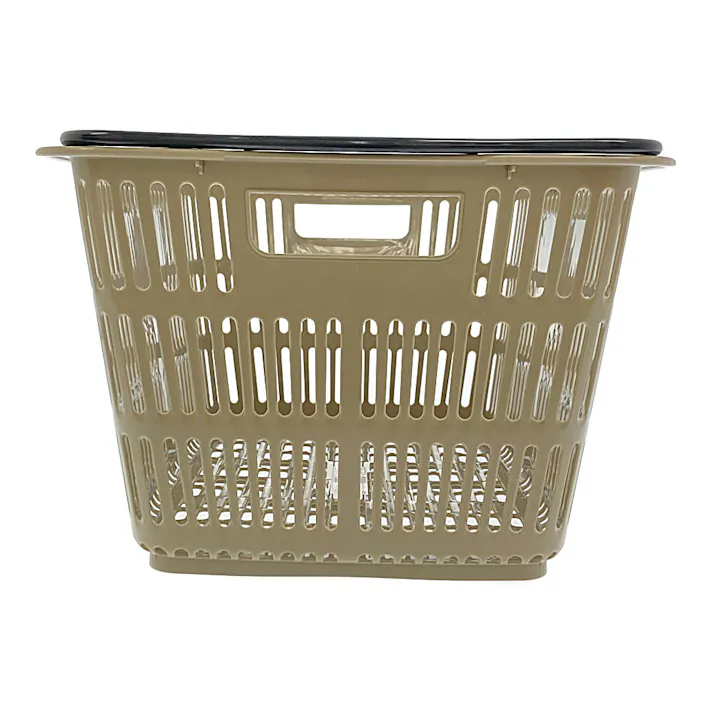 買い物バスケット カーキ