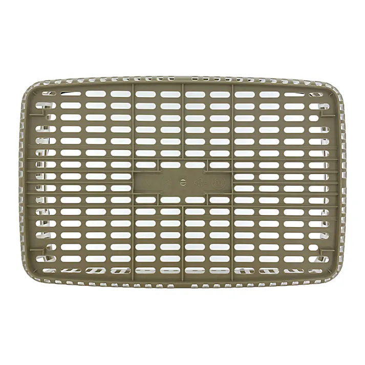 買い物バスケット カーキ