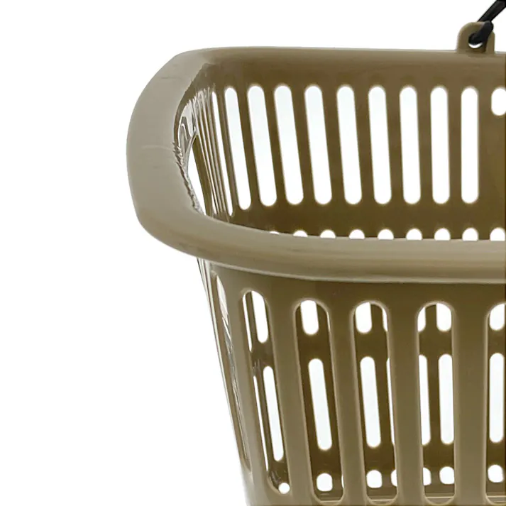 買い物バスケット カーキ