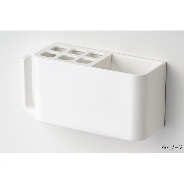 浮かせて収納 歯ブラシ&コップラック マグネット