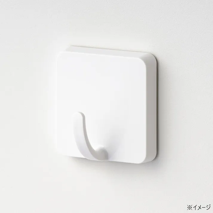 浮かせて収納 フック2個入 吸着タイプ