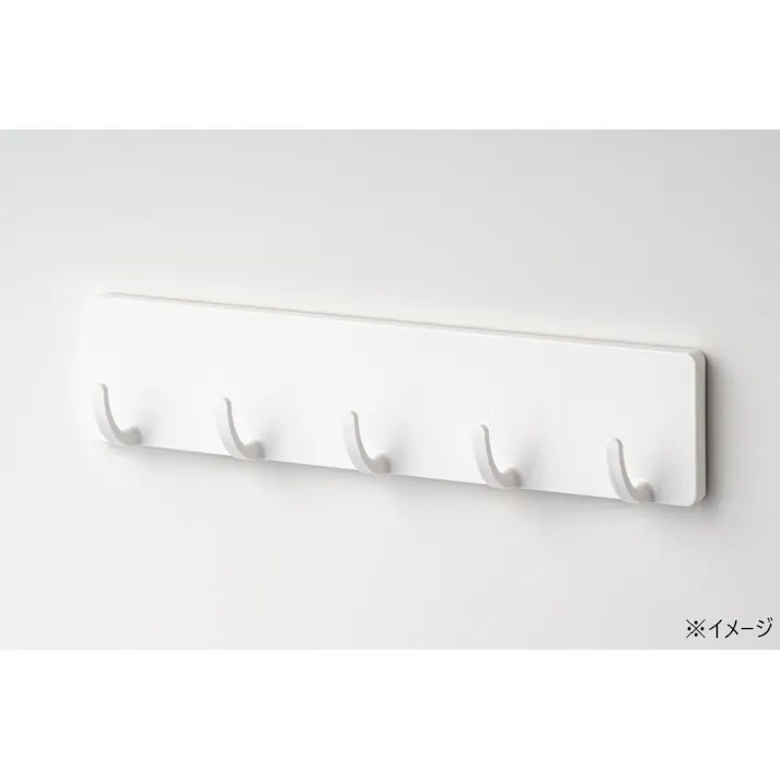 浮かせて収納 フック5連 吸着タイプ