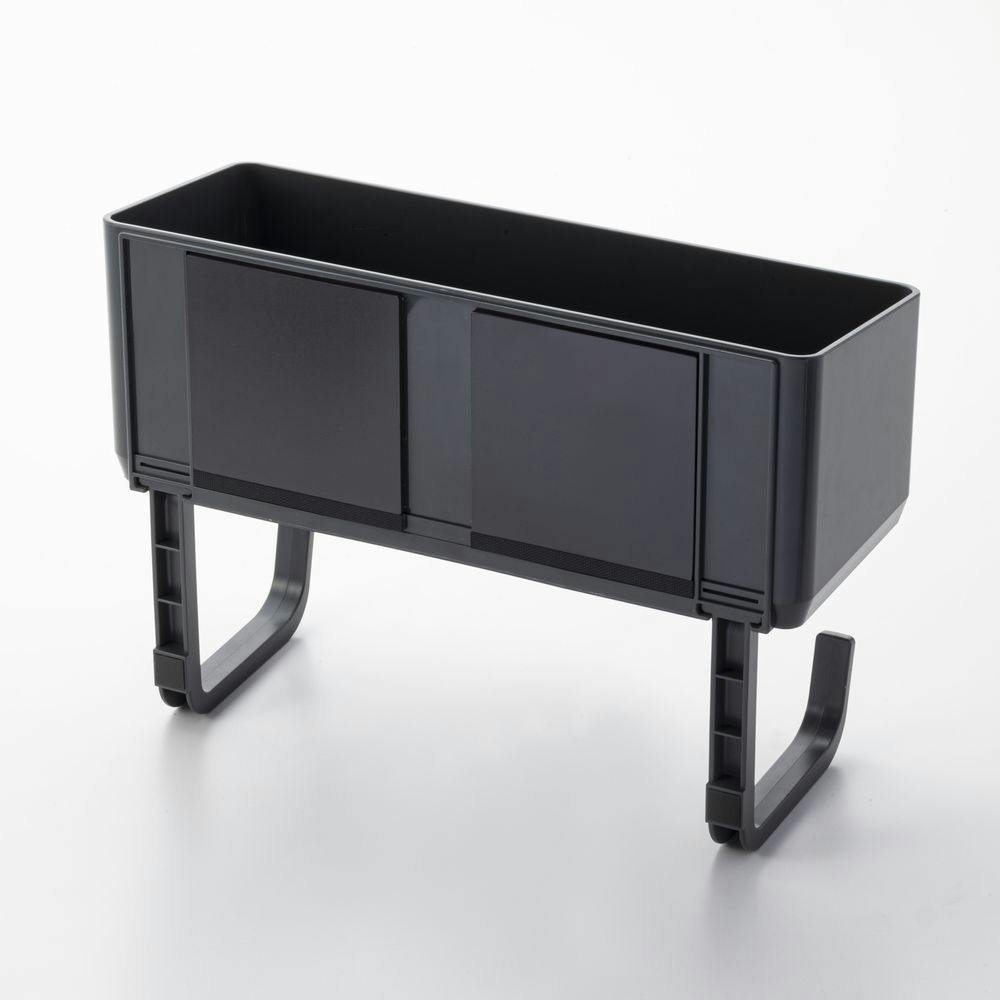 洗濯機に付く フリーラック フック＆ホースホルダー付き グレー | お