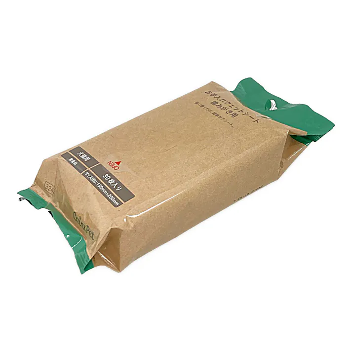 ペット用お手入れウェットシート 歯みがき用 30枚入