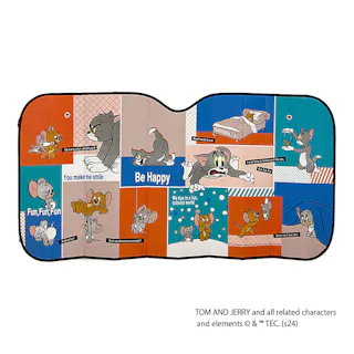 カインズ 車内用フロントシェードL カラー トムとジェリー