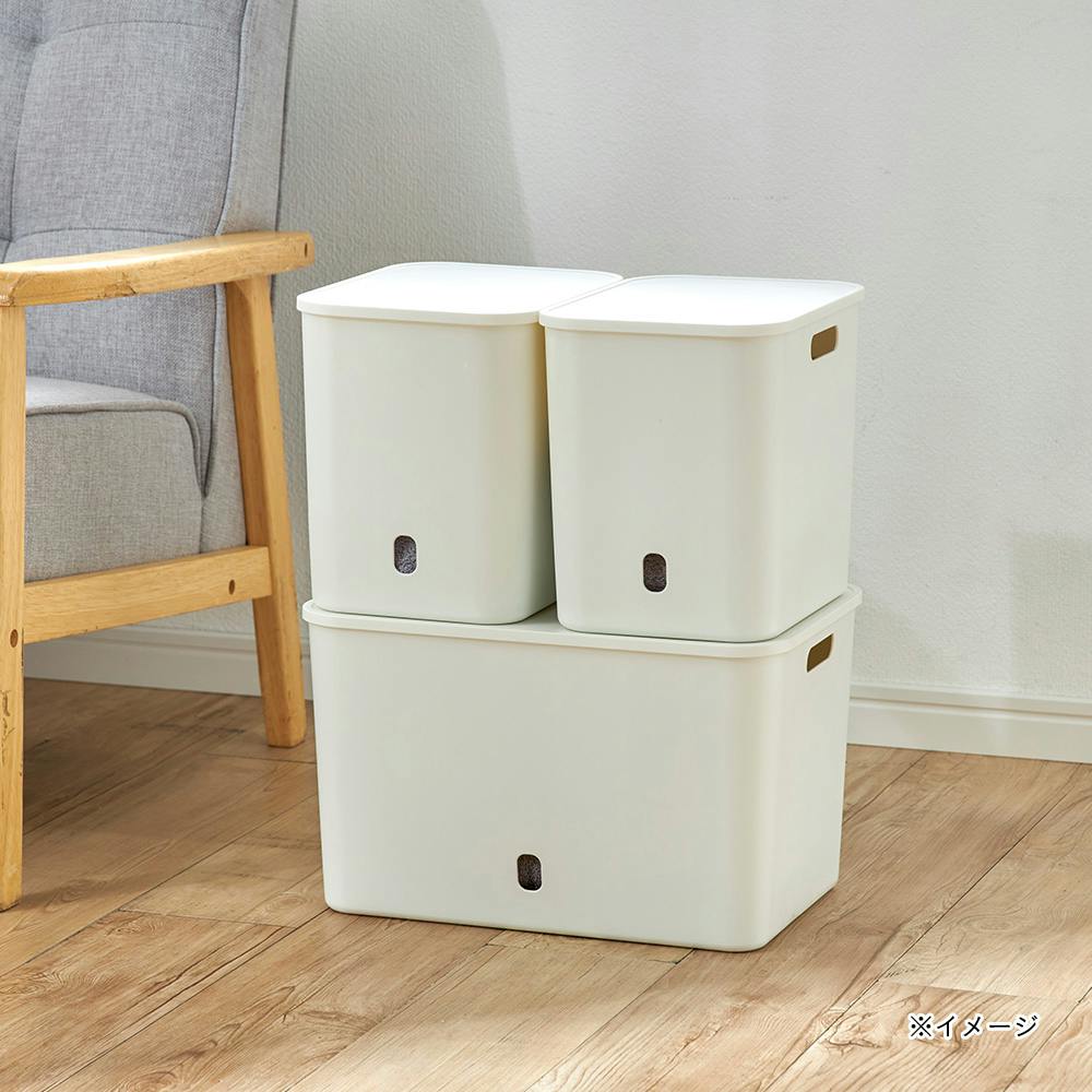 インテリアソフトケース シンプルホワイト | 小物収納・フリーボックス