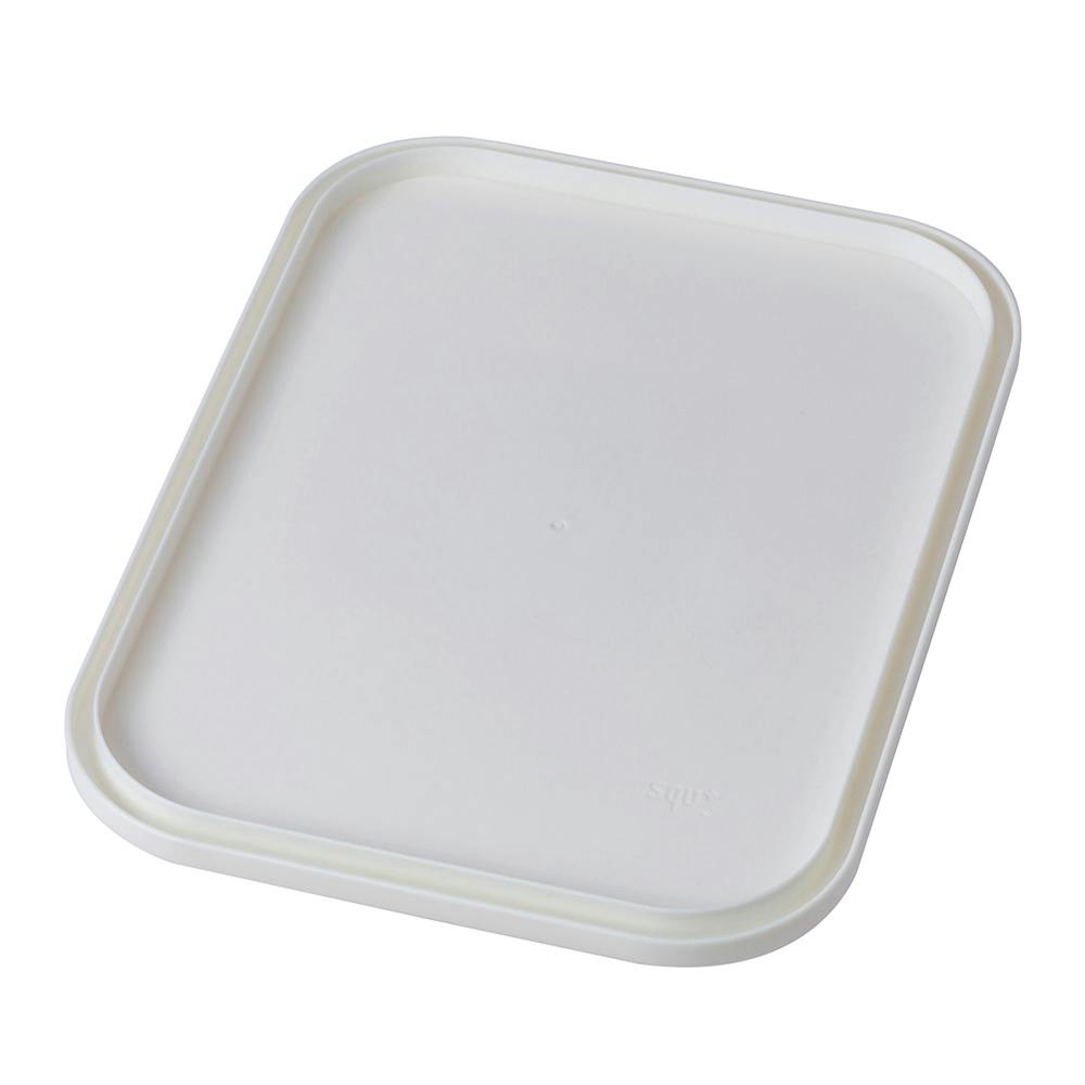 インテリアソフトケース ハーフ フタ シンプルホワイト | 小物収納