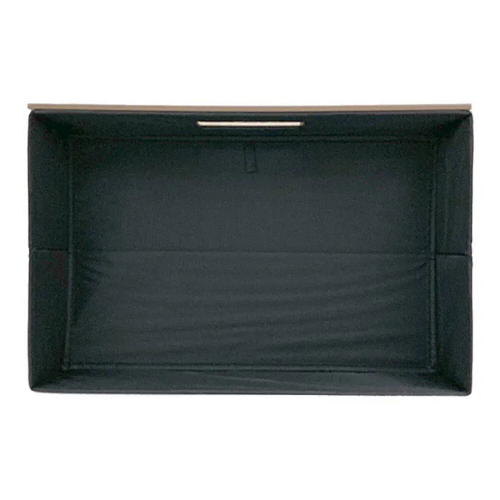 木目調インナーボックス ブラウン 浅型