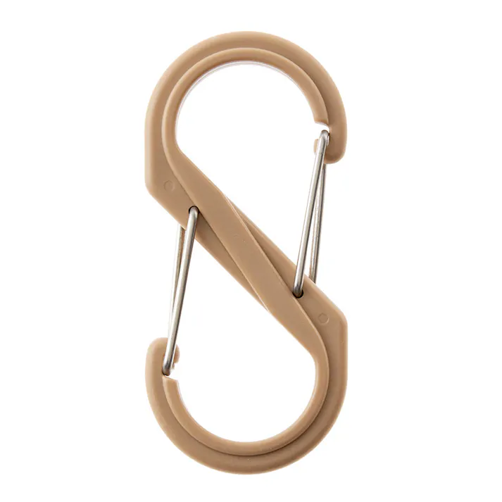 カインズ S型カラビナ 中 ベージュ