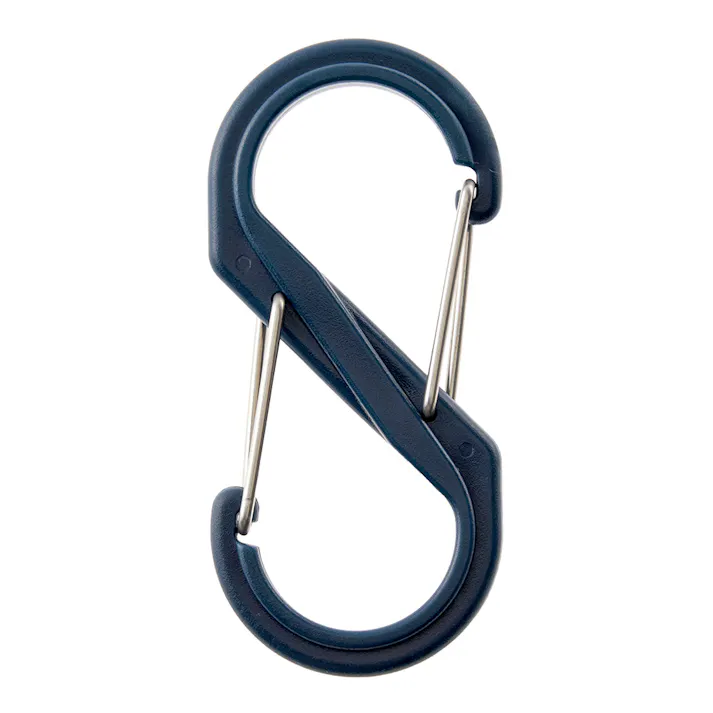 カインズ S型カラビナ 中 ネイビー