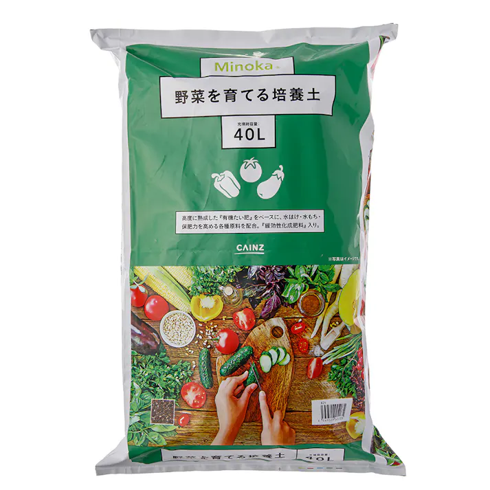 Minoka 野菜を育てる培養土 40L SE