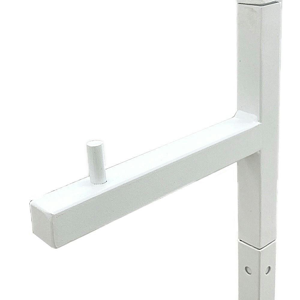 スチールハンガースタンド ホワイト G37 | 隙間収納・空間収納 通販