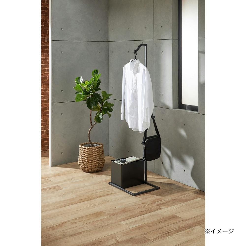 スチールハンガースタンド ブラック G38 | 隙間収納・空間収納