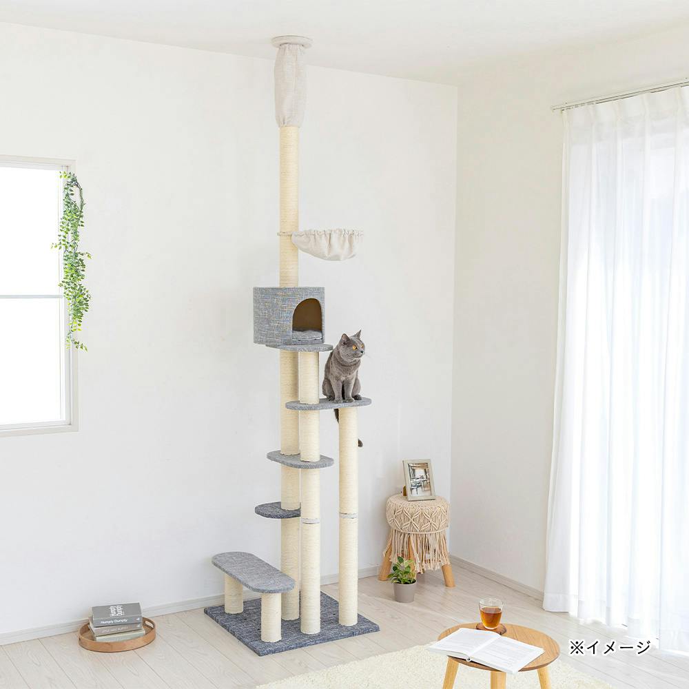 カインズ　キャットタワー サンコウTHITHIPETキャットタワーLarge 麻ポール 4582426250048