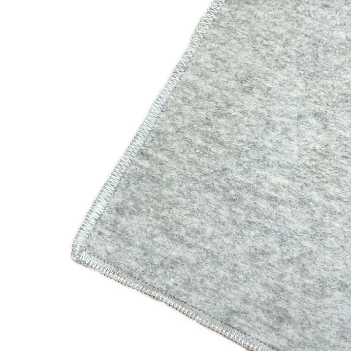 防ダニ 綿入り 平織カーペット ブロックベージュ 4.5畳