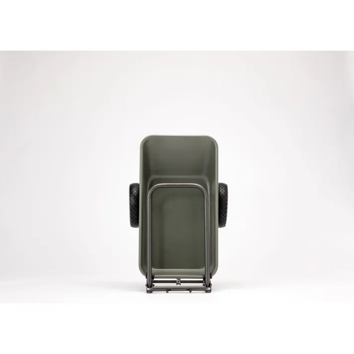 カインズ コンテナを載せやすい折りたたみスリム二輪車 ノーパンク CKN-01DGN