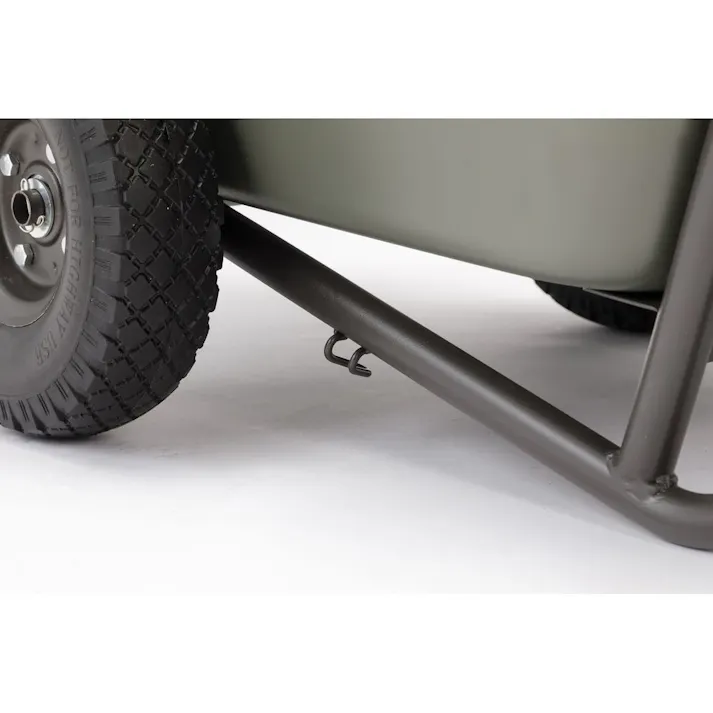 カインズ コンテナを載せやすい折りたたみスリム二輪車 ノーパンク CKN-01DGN