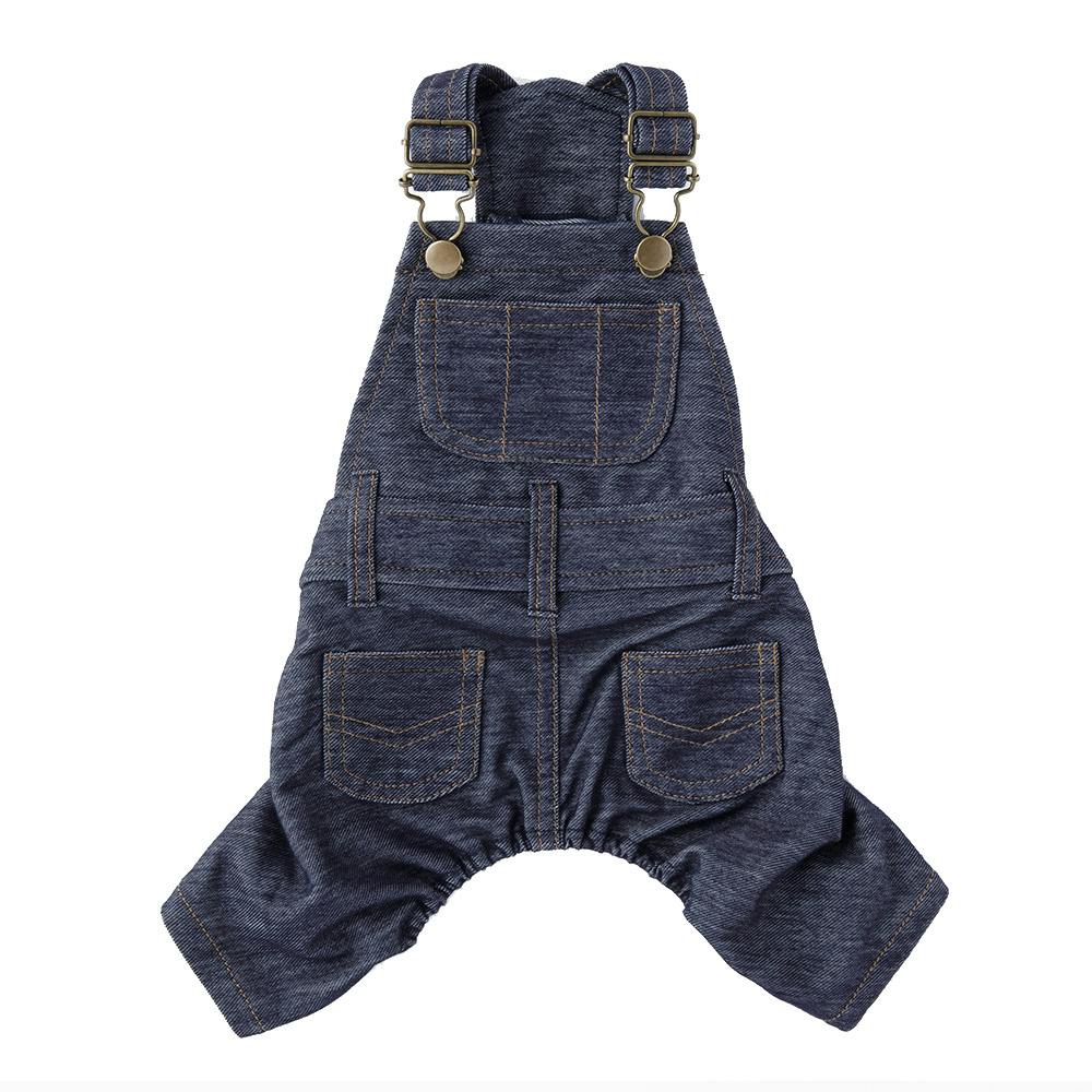 デニム風オーバーオール SDサイズ ペット服(犬の服)(販売終了