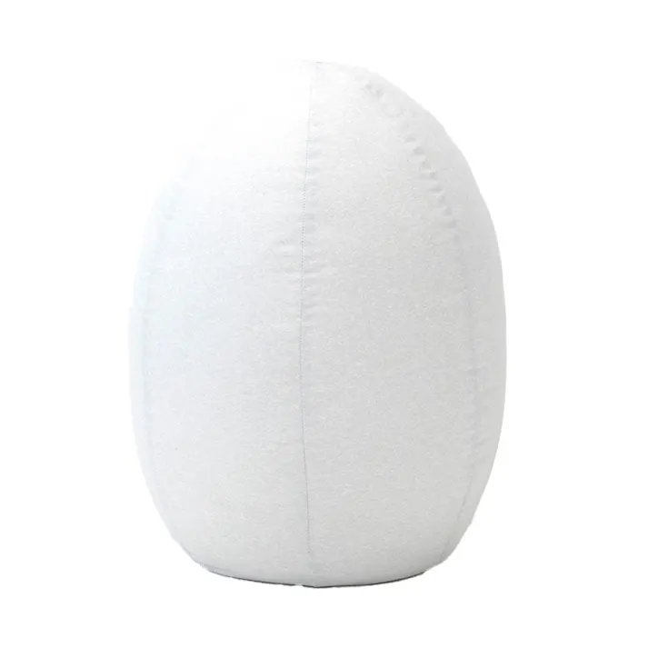 抱きクッション ミニたまご型 グレー