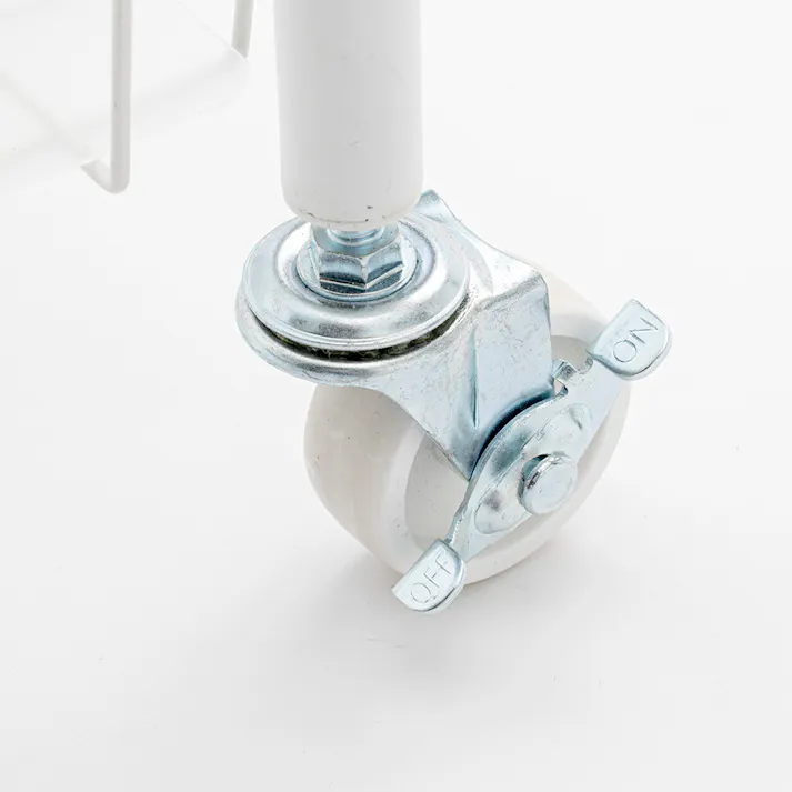 インテリアシェルフワゴンH63 ホワイト M47