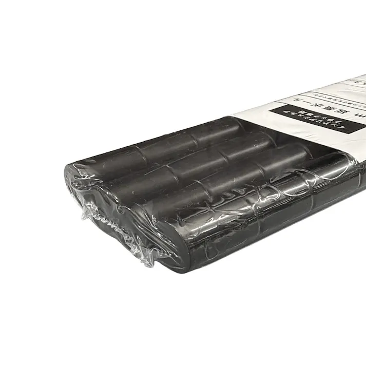 インテリアシェルフ専用延長ポール 20cm×4本 長さ20.3cm ブラック スチールラック