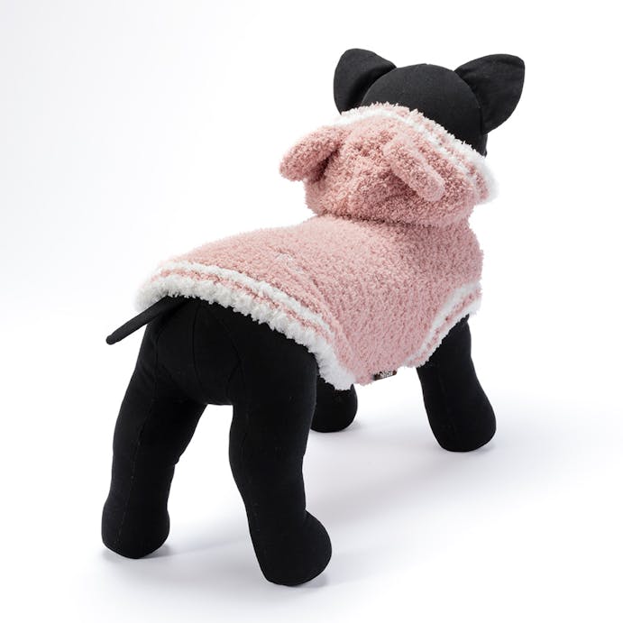 【送料無料】モコクマパーカー ピンク SDサイズ ペット服(犬の服)(販売終了)